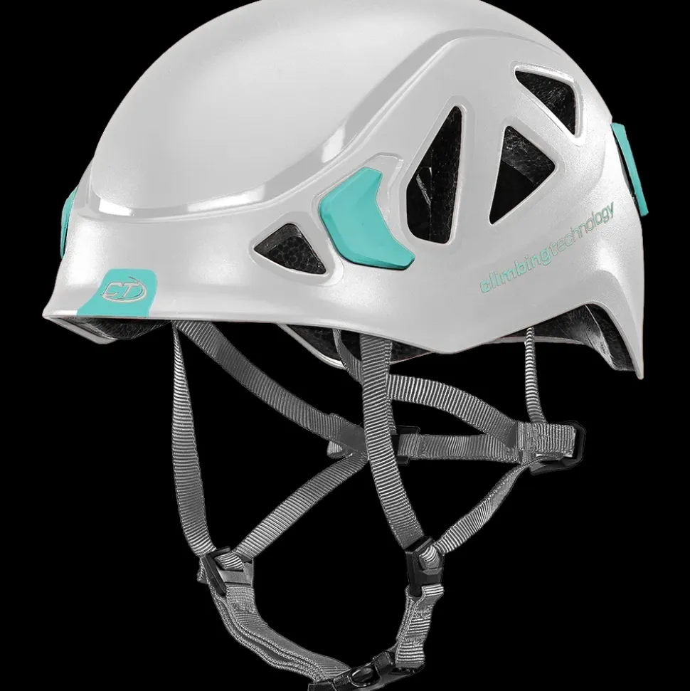 Galaxy Helmet White Aquamarin - Casques | Climbing Technology