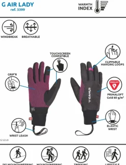 Gants G Air Black Fuschia