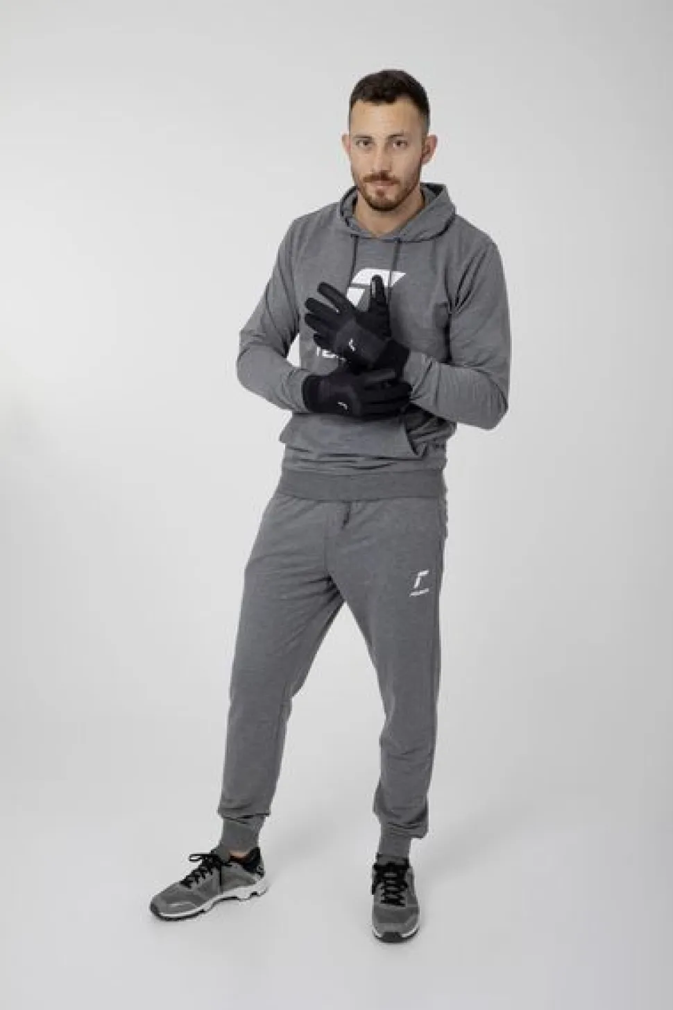 Gants Garhwal Hybrid Touch-tec Black Silver - Gant | Reusch