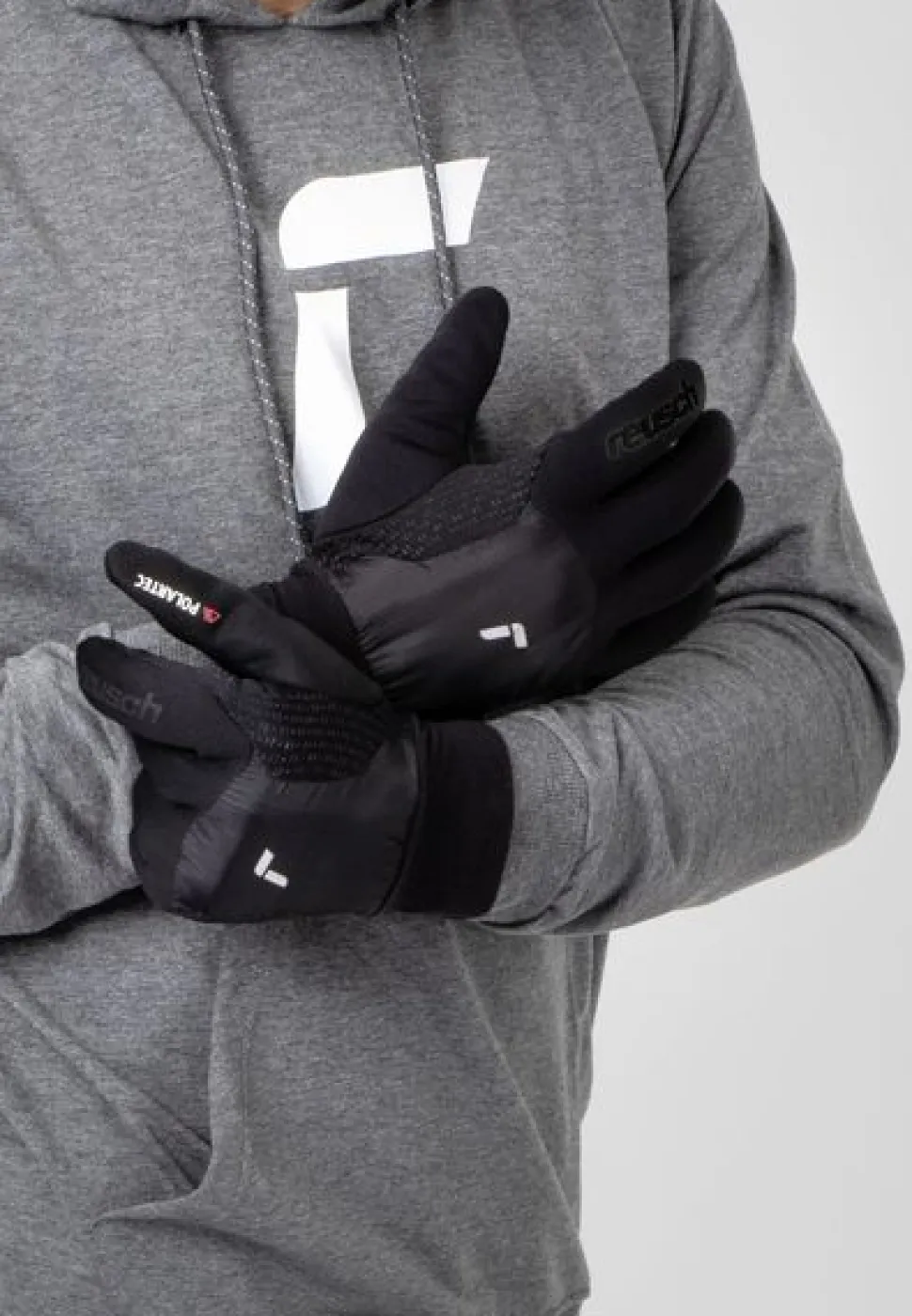 Gants Garhwal Hybrid Touch-tec Black Silver - Gant | Reusch