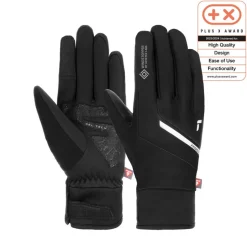 Gants Versa Windstopper Touch-tec Black Silver - Gants | Reusch