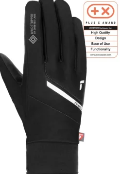 Gants Versa Windstopper Touch-tec Black Silver - Gants | Reusch
