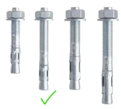 Goujon M12x90mm Acier Zing Ecotri - Equipement De Parois | Fixe