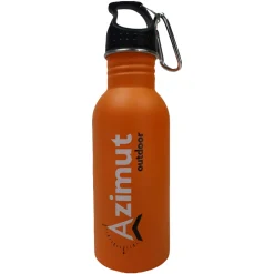 Gourde Acier 0.5 L Orange Mate - Gourde Rigide | Azimut Outdoor