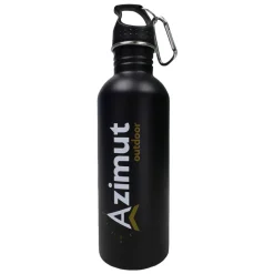 Gourde Acier 1l Noir Mat - Gourde Rigide | Azimut Outdoor
