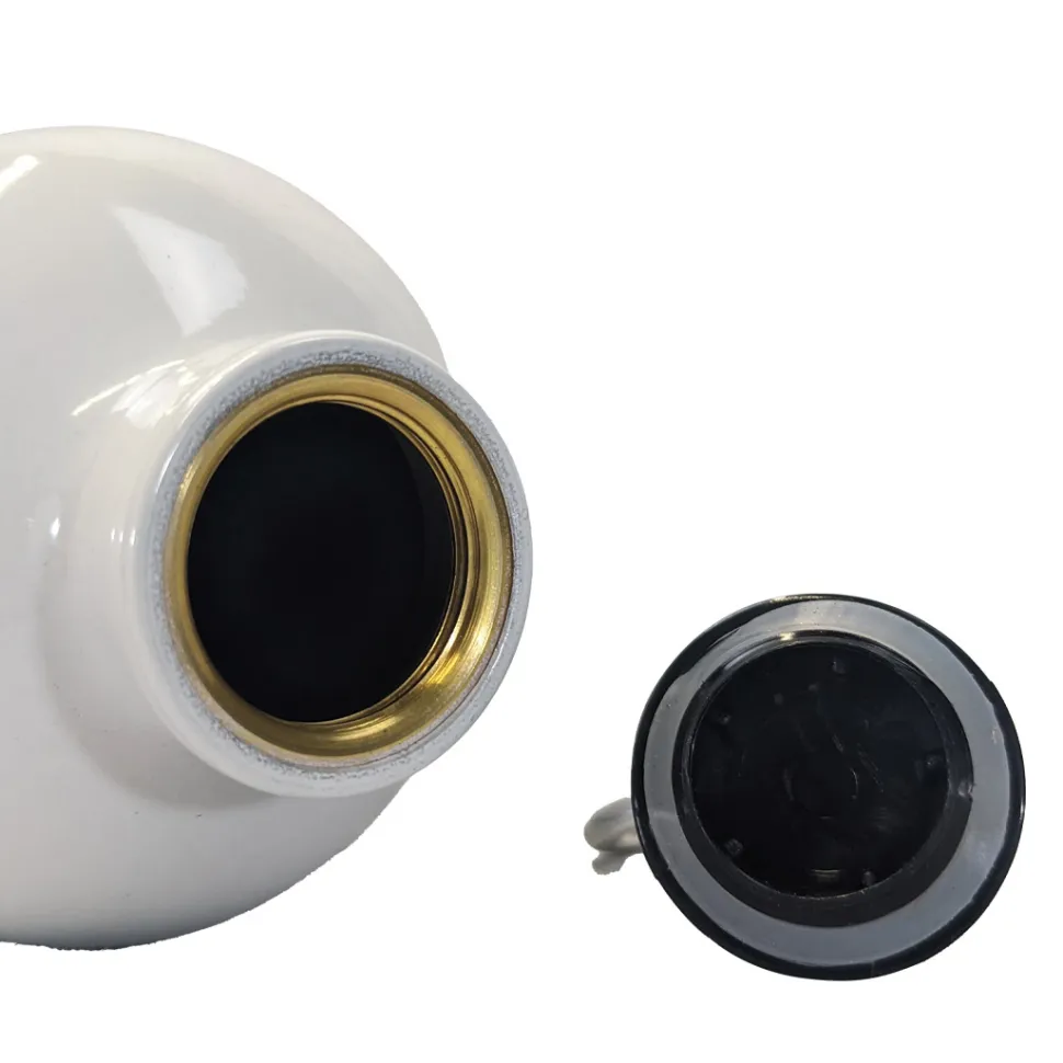 Gourde Aluminium 1l - Blanche - Gourde Rigide | Azimut Outdoor