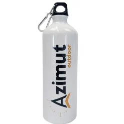 Gourde Aluminium 1l - Blanche - Gourde Rigide | Azimut Outdoor