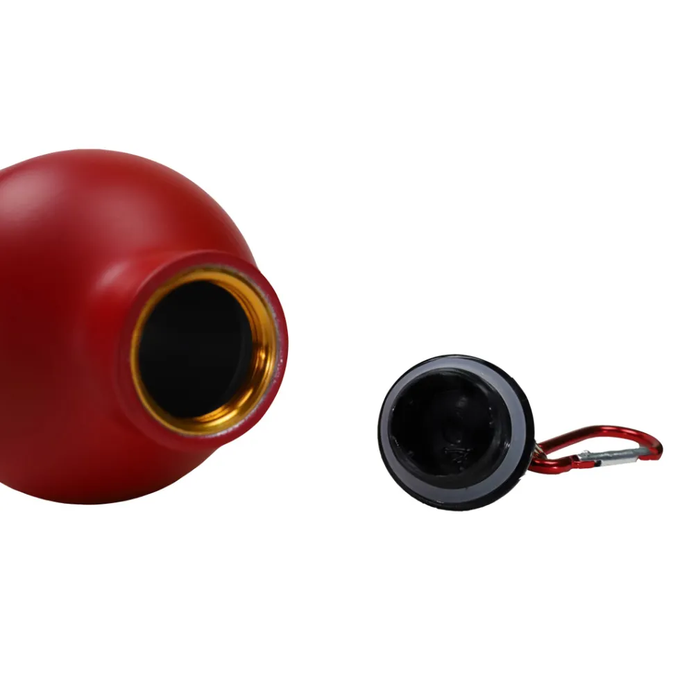 Gourde Aluminium 1l - Rouge - Gourde Rigide | Azimut Outdoor