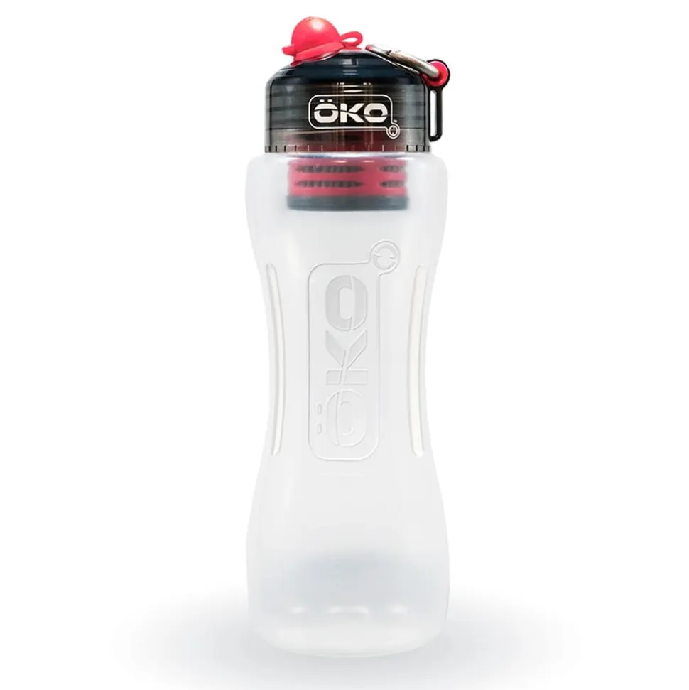 Gourde Filtrante 1 L Rouge - Filtre A Eau | Oko