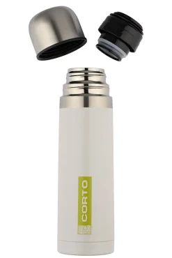 Gourde Isotherme Tasse 0,75 L Craie - Bouteille Isotherme | Corto