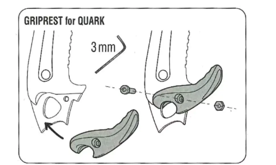 Griprest Quark U19 Gr2 - Equipement Outdoor | Petzl