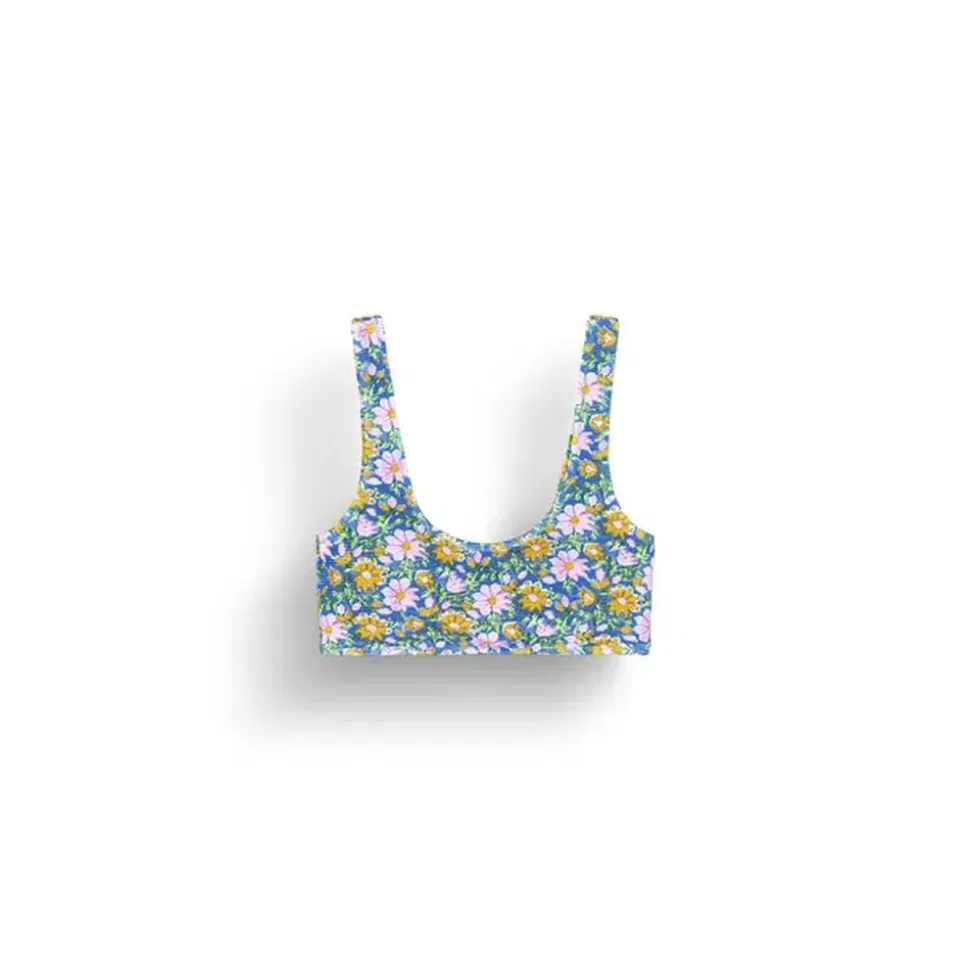 Haut Bikini Wahine Myosotis Print | Picture Organic Clothing