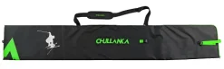 Housse A Skis Matelassee Noir-vert - Housse | Chullanka