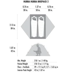 Hubba Hubba Bikepack 2 - Tente | Msr