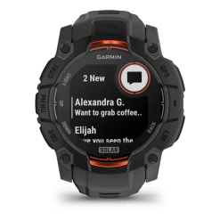 Instinct 3 Solar 50 Mm Black Bezel Charcoal Band - Gps | Garmin