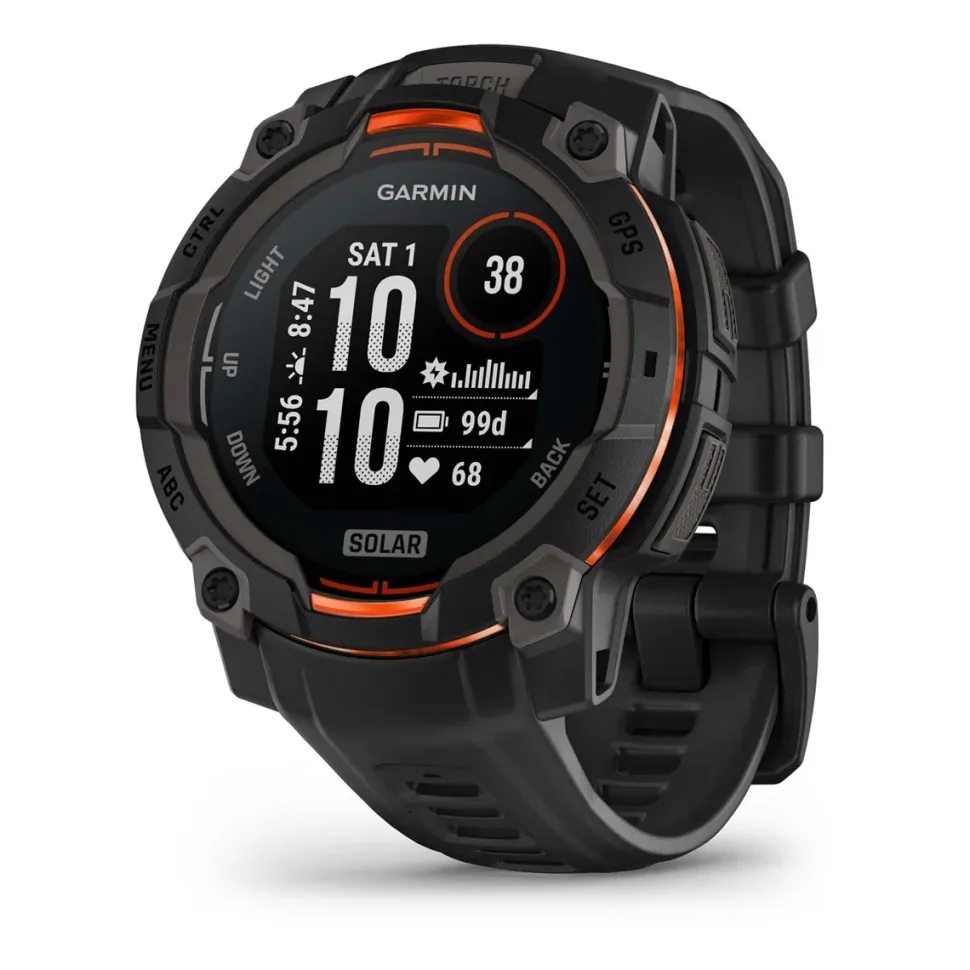Instinct 3 Solar 45mm Black Bezel - Gps | Garmin