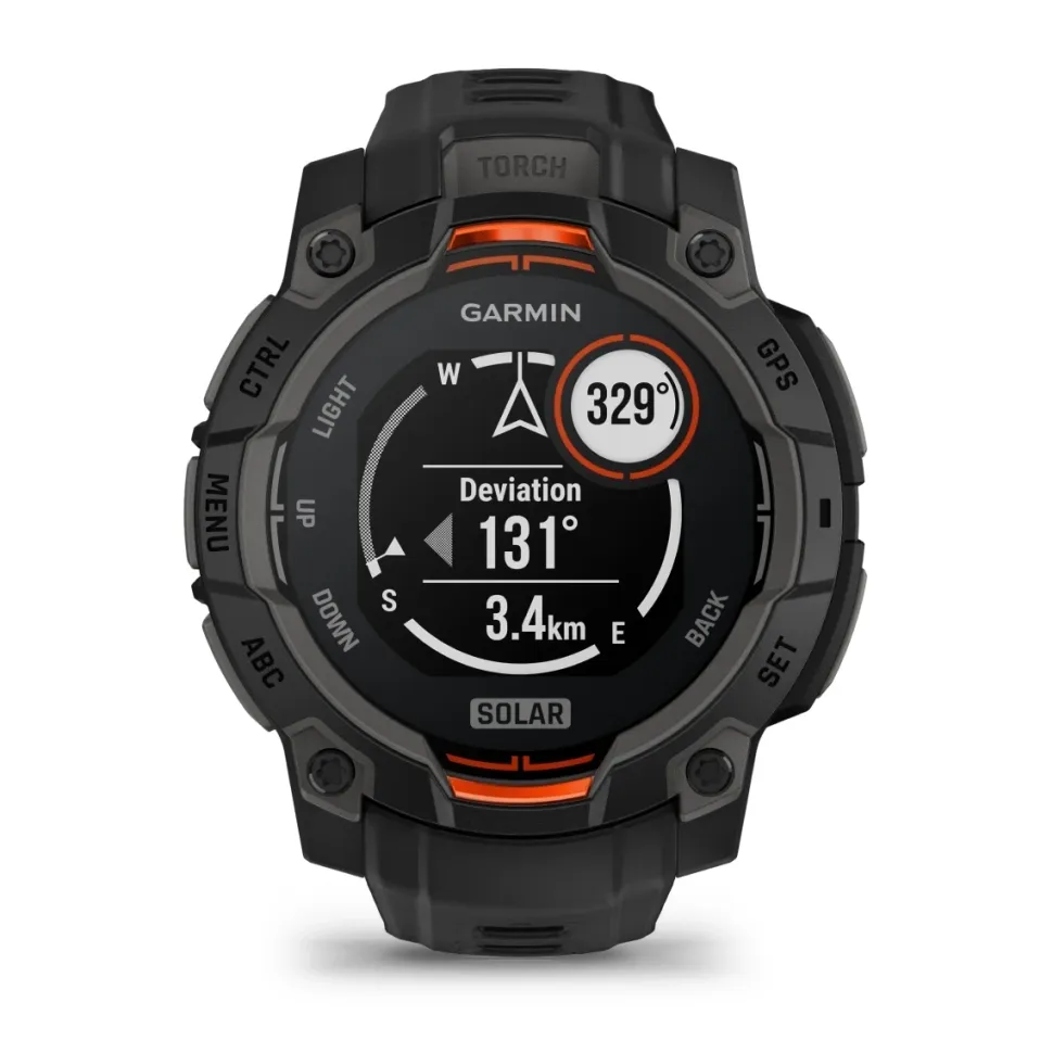 Instinct 3 Solar 45mm Black Bezel - Gps | Garmin