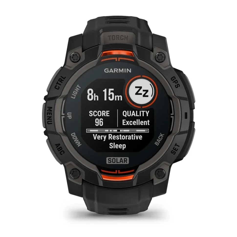 Instinct 3 Solar 45mm Black Bezel - Gps | Garmin