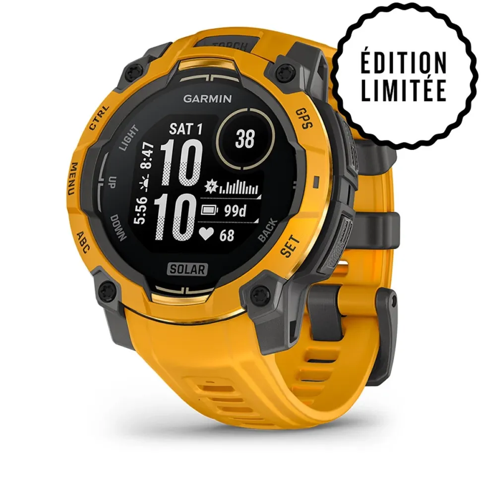 Instinct 3 Solar 45mm Sunburst - Gps | Garmin