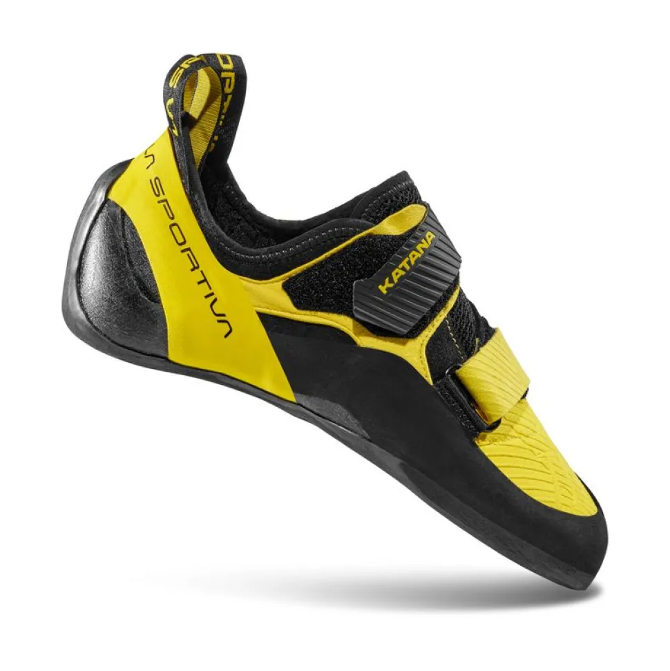 Katana Yellow Black - Chaussons Velcros | La Sportiva