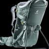 Kid Comfort Active Bleu-vert - Porte Bebe | Deuter