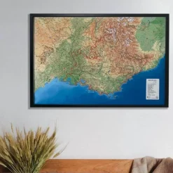 La Région Provence-alpes-cote D'azur - Cartes | 3dmap