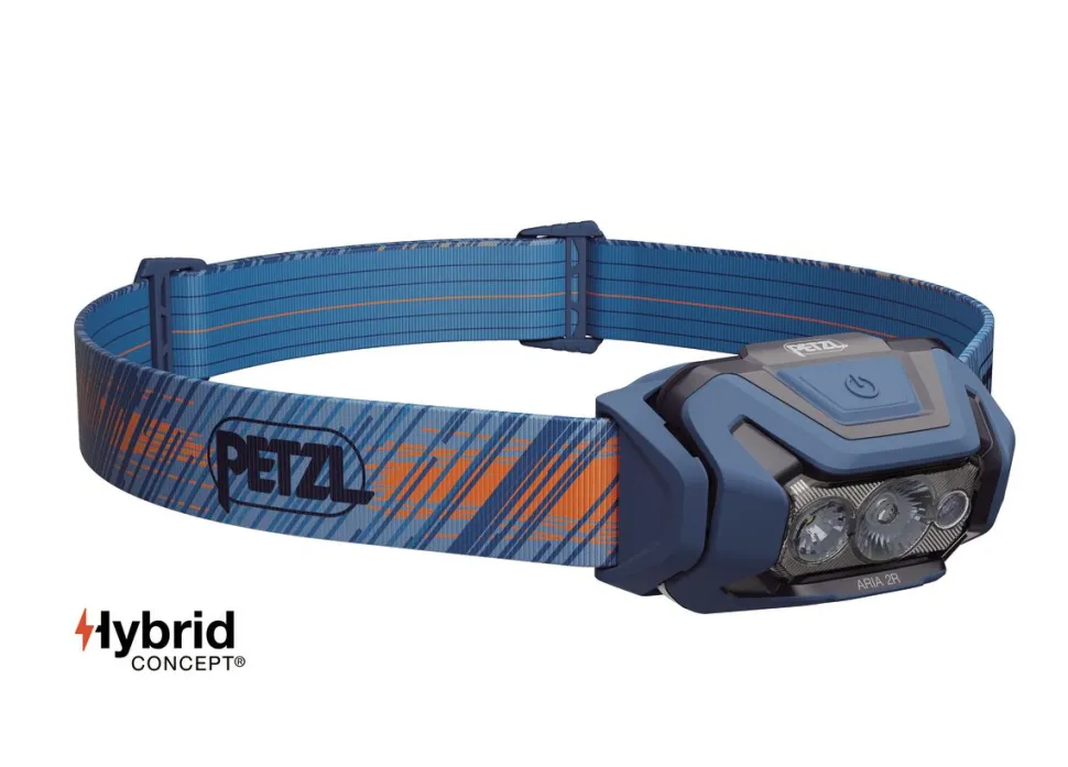 Lampe Frontale Aria 2R RGB Bleu Petzl