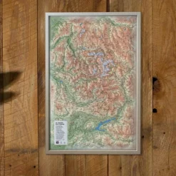 Le Massif Des Ecrins - Cartes | 3dmap
