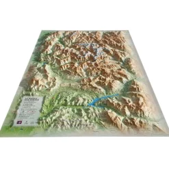 Le Massif Des Ecrins - Cartes | 3dmap