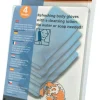 Lot De 4 Gants De Toilette - Soin Du Corps | Travelsafe
