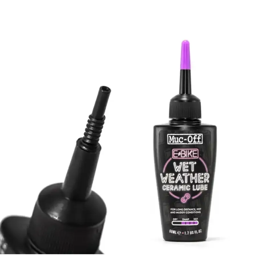 Lubrifiant Chaine Conditions Humides Ebike 50ml - Entretien | Muc Off