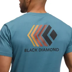 M Faded Ss T-shirt Creek Blue - Tee Shirt Mc | Black Diamond
