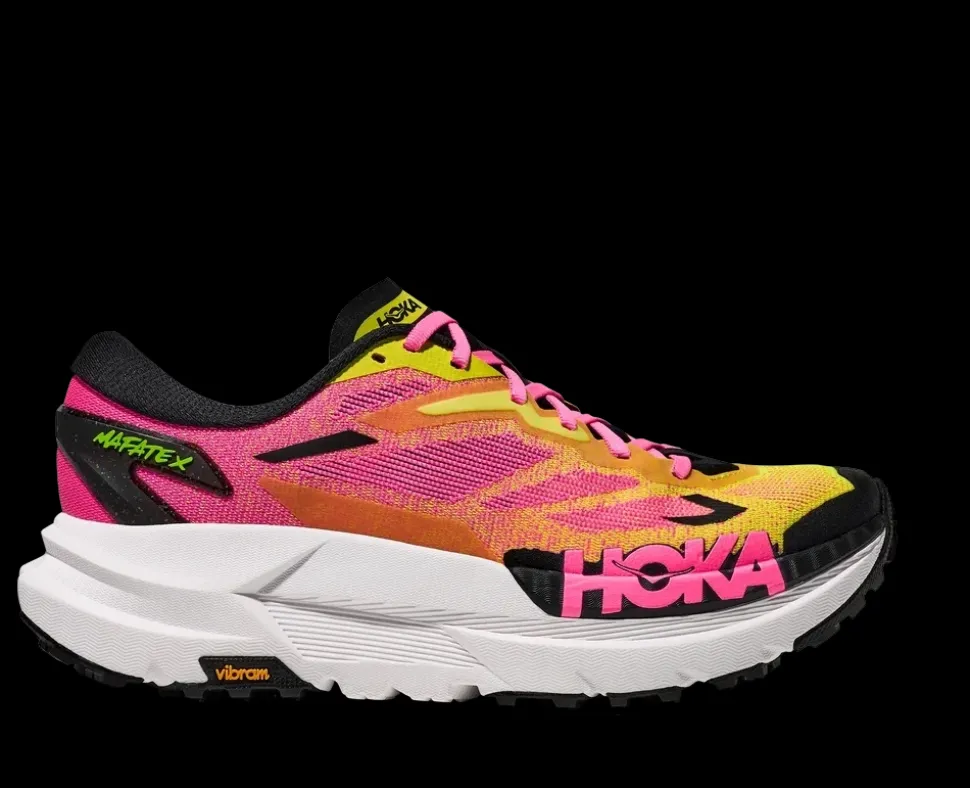 Mafate X Neon Citrus Rose - Chaussures | Hoka