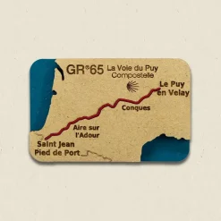 Magnet Aiguille Du Midi Gr 65 Compostelle Via Le Puy | Aiguille Du Sud