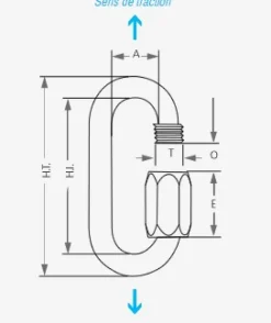 Maillon Go Zingue 7mm Epi - Maillon | Peguet