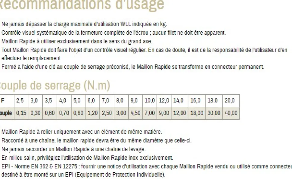 Maillon Go Zingue 7mm Epi - Maillon | Peguet