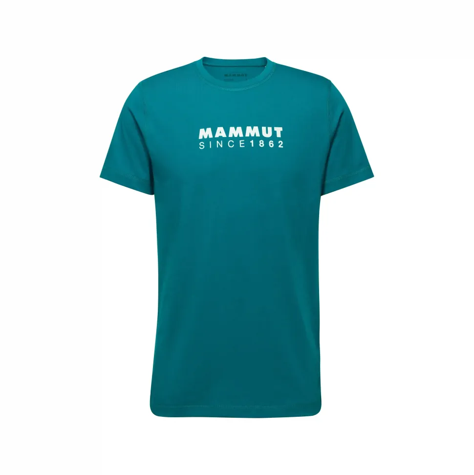 Mammut Core T-shirt Logo Deap Teel - Tee Shirt Mc | Mammut