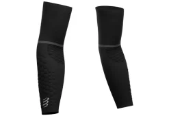 Manchettes De Compression Armforce Ultralight Black | Compressport