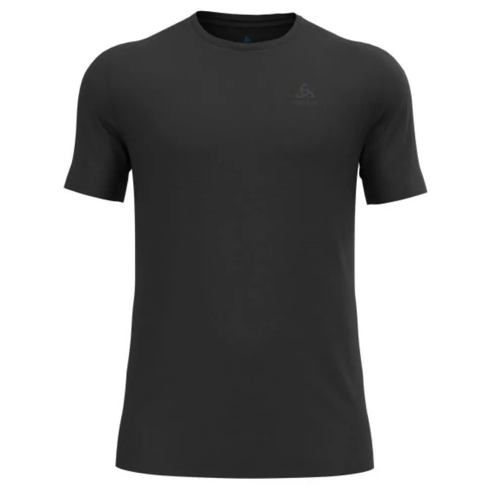 Merino 160 Bl Top Crew Neck S/s Black - Tee Shirt Mc | Odlo