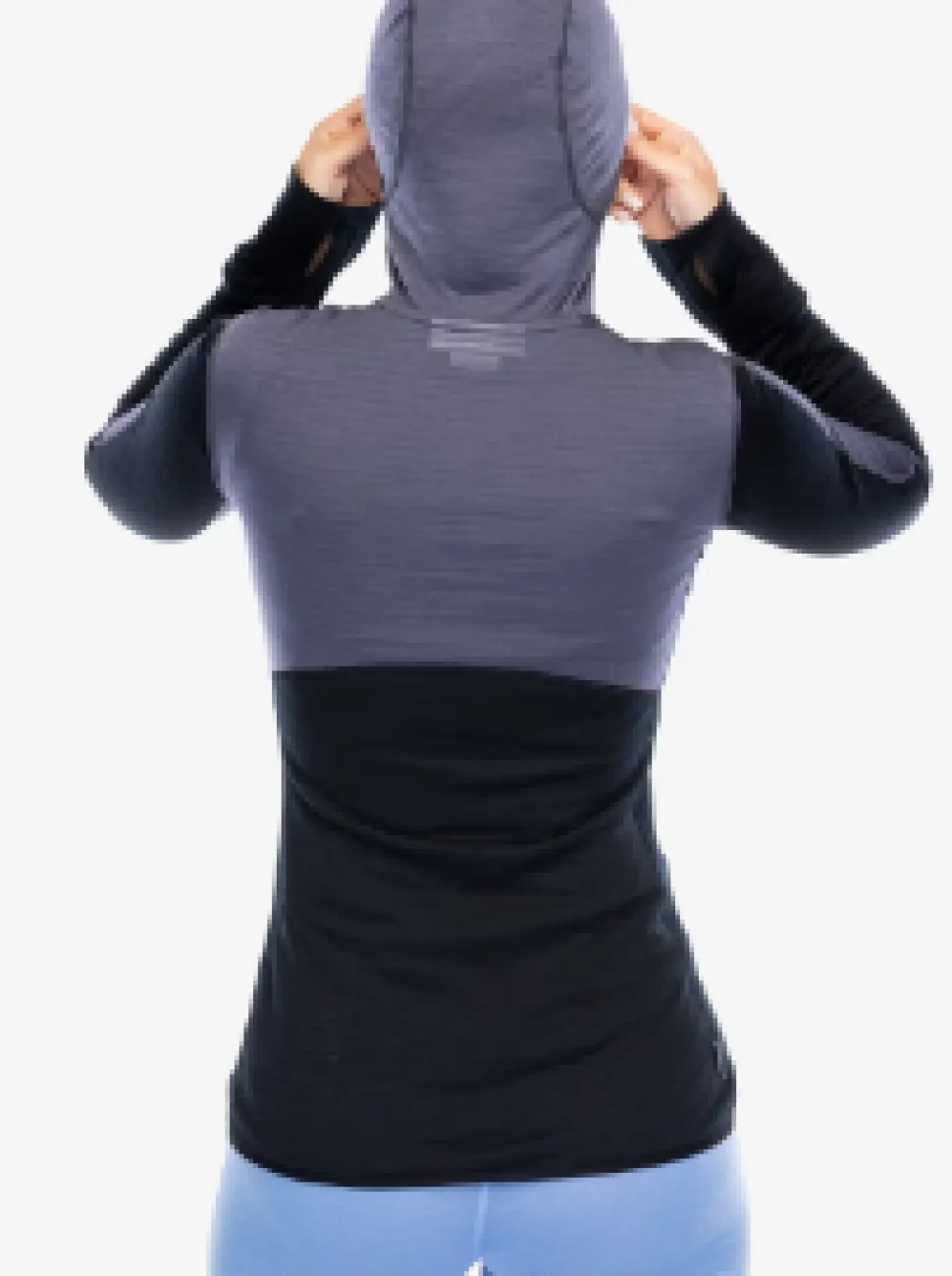 Merino 200 Realfleece Descender Ls Zip H Graphite/noir Femme - Veste