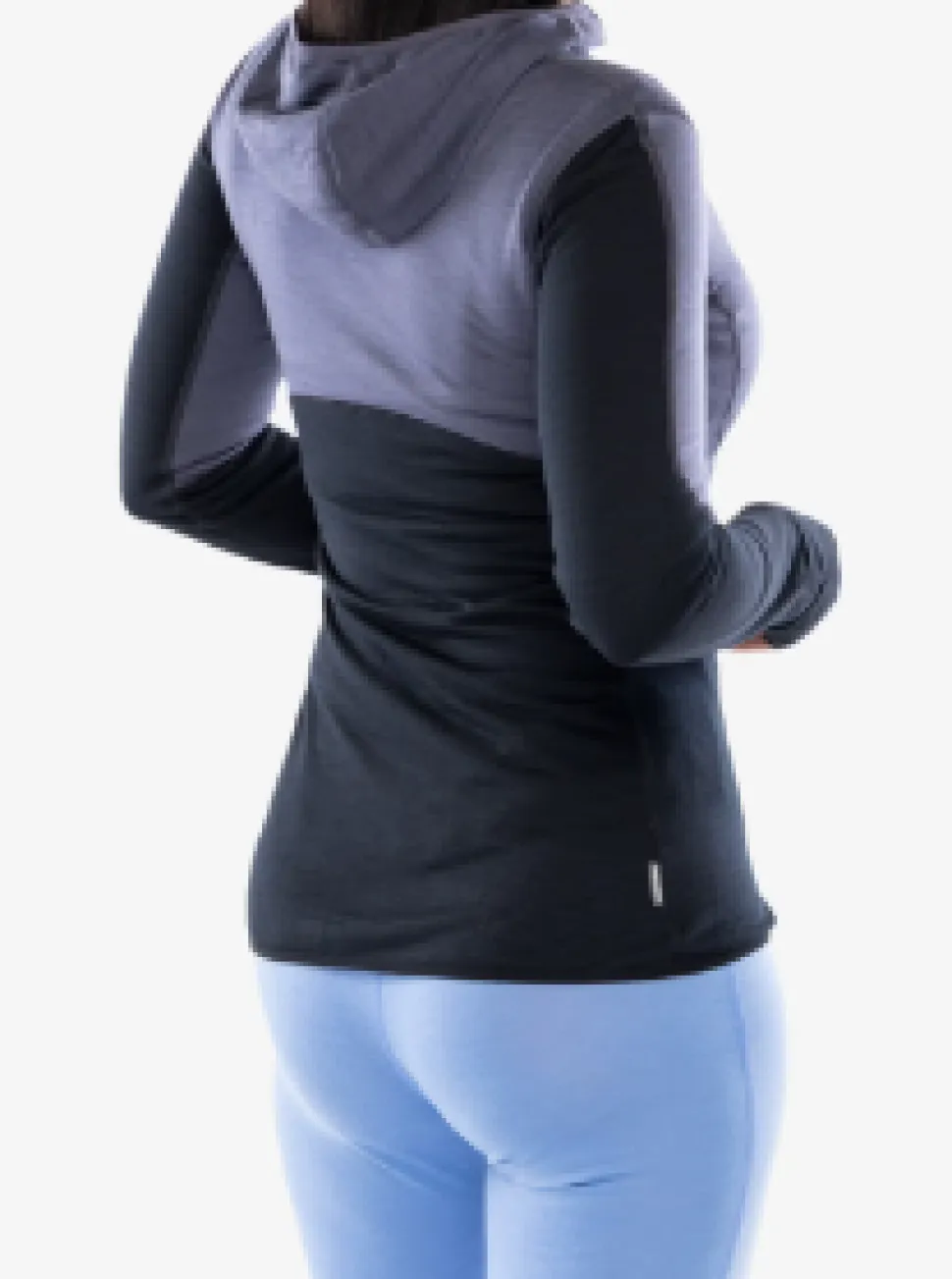Merino 200 Realfleece Descender Ls Zip H Graphite/noir Femme - Veste