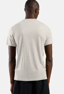 Merino Tencel Plain T-shirt Gardenia - Tee Shirt Mc | Odlo