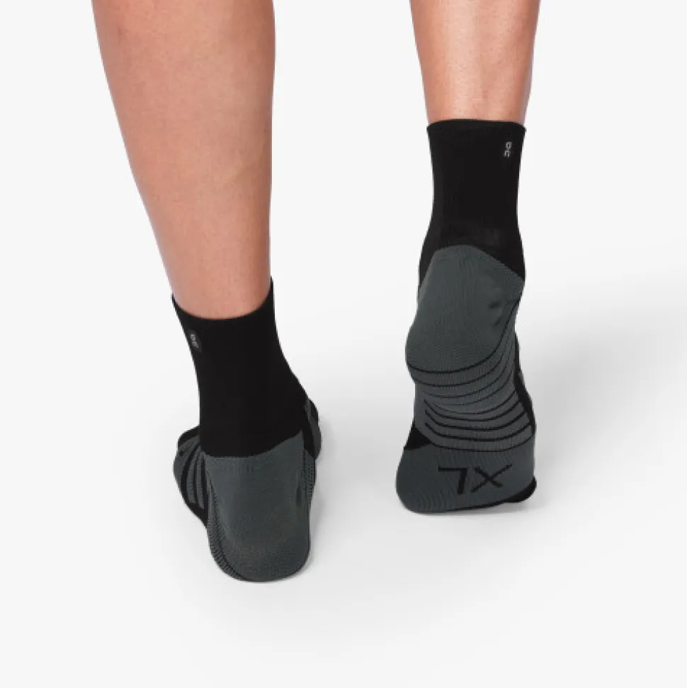 Midsocks Black Shadow - Chaussettes | On Running