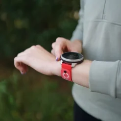 22mm Athletic 5 Silicone Lava Red S+m - Accessoire Gps | Suunto