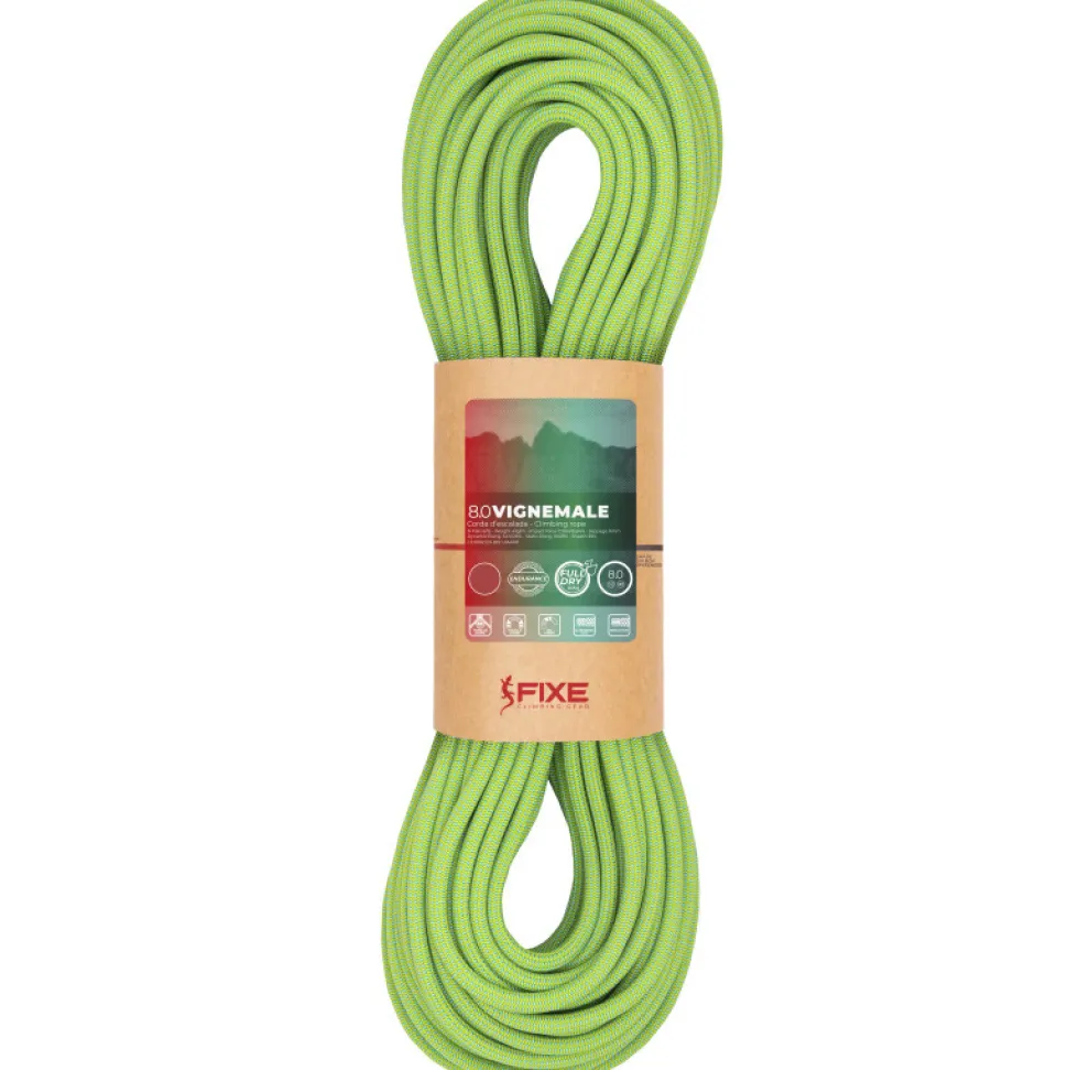 8,0mm Vignemale Vert 60 M - Cordes A Double | Fixe