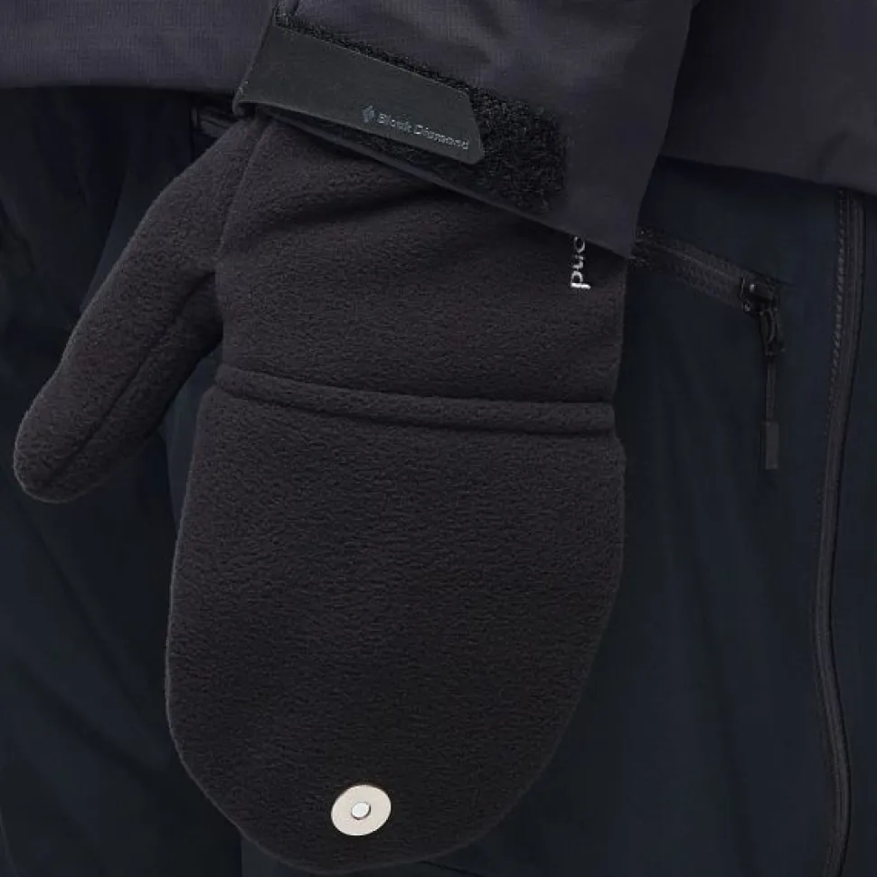 Moufle Convertible Windweight Black - Gant | Black Diamond
