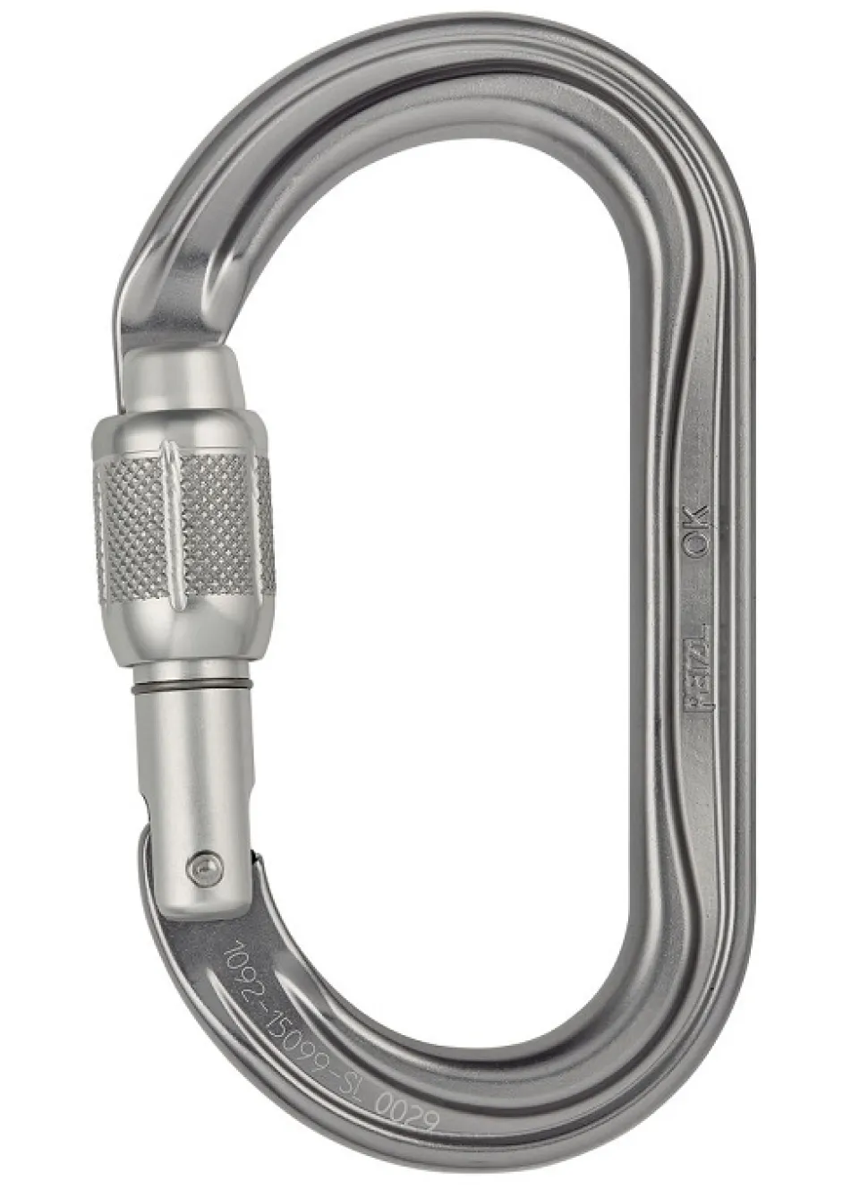 Mousqueton Ok Screw Lock - Mousquetons | Petzl