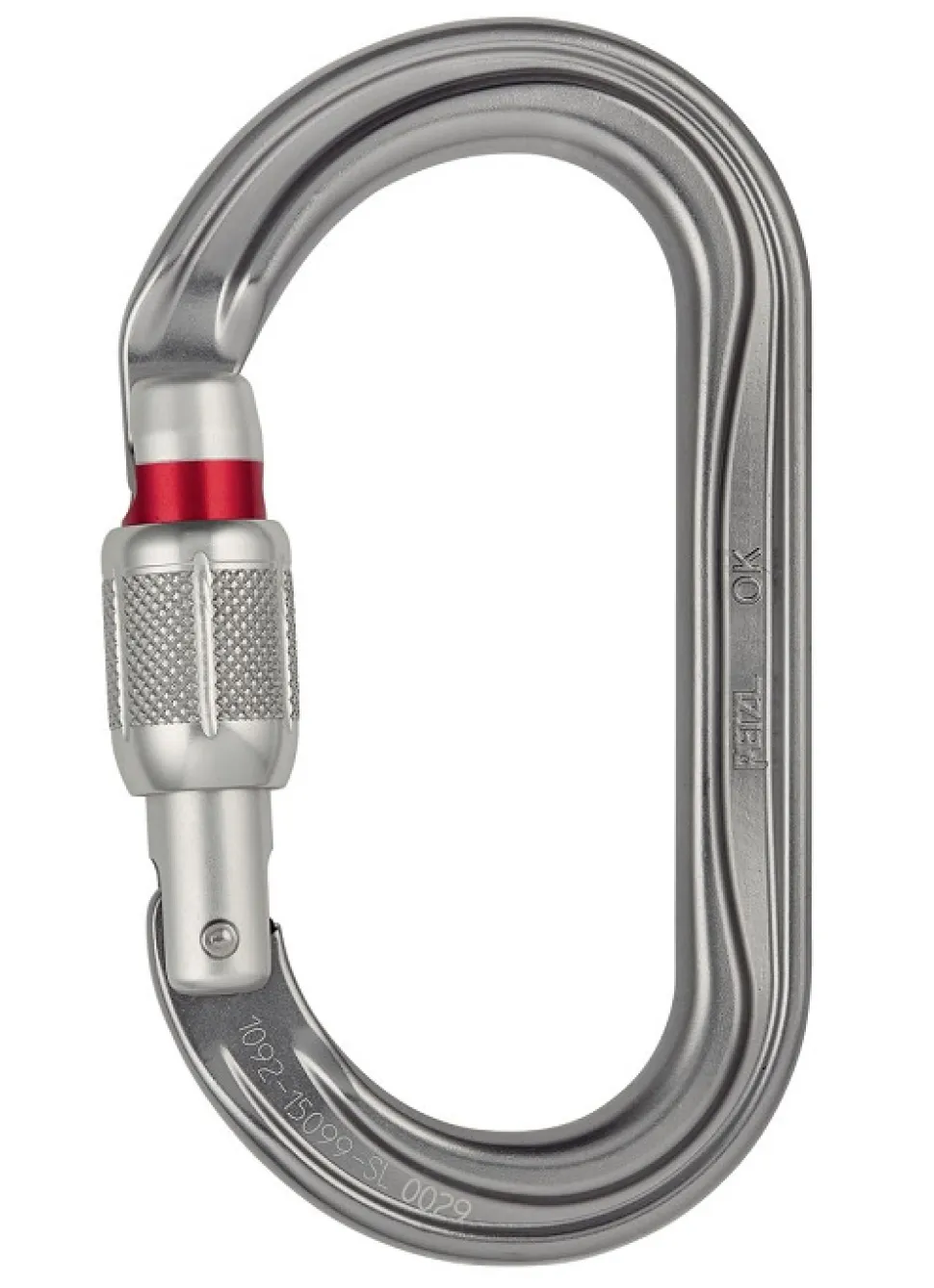 Mousqueton Ok Screw Lock - Mousquetons | Petzl