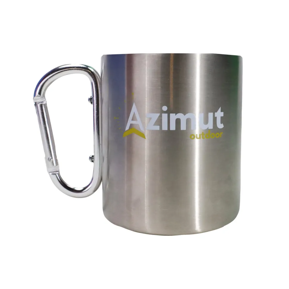 Mug Acier Double Paroi - Assiette - Verre | Azimut Outdoor