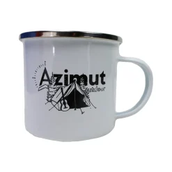 Mug Emaille Camp Bivouac - Assiette - Verre | Azimut Outdoor
